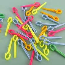 5pcs/10pcs/40pcs (Random Color Mix) Nail Polish Finger Protector, Anti-Slip Cute Convenient Manicure Tool