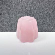 1pc Natural Crystal Incense Holder Carving Collectibles Of Colorful Gifts And Desktop Decoration For Home Interior Space Sculpture Shelf Accents Ornament For Home Office Decor