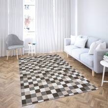 Jacquard Rug 2.00 M X 1.40 M Non-Slip Geometric Living Room Office Bedroom - Piksel Karamel - View 2
