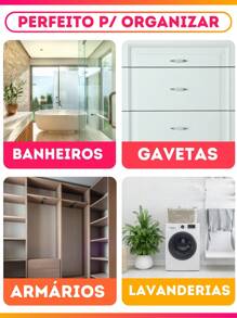 Open Storage Bins - trắng - Xem 4