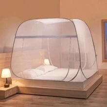 Mosquito Net Protective Screen Mosquito Mosquito And Insects Net Tent For Bed 1.5Mx2M - Rosa - Ver 7