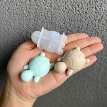 Small Turtle Decoration Silicone Mold Mini Turtle Decoration Plaster Mold Epoxy Resin Mold