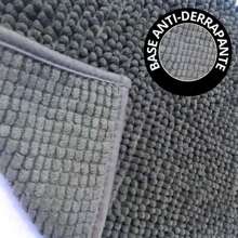 Bathroom Rug 40x60cm Non-Slip Microfiber Polka Dots Luxury Macaroni Various Colors - 藍色 - 查看 9