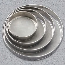 1pc Stainless Steel Ultra Fine 40 Mesh Filter Kitchen Flour Screen Baking Tool - Silver - View 4
