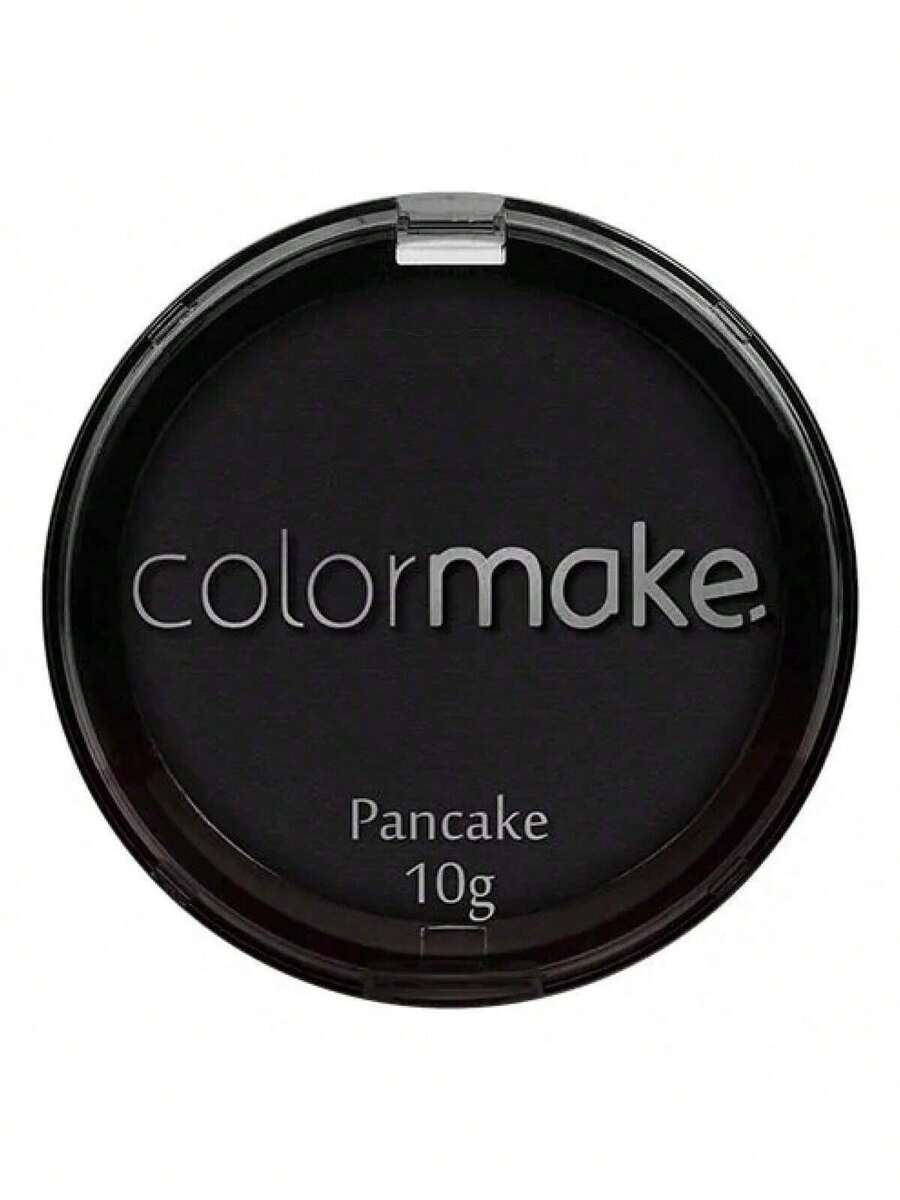 Colormake Artistic Pancake Face Powder Makeup Foundation - Black - View 1