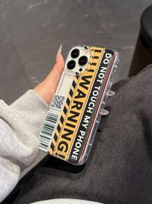 Slogan 1 个透明气垫手机壳适用于 iPhone 16 Pro Max/16 Pro/16/15 Pro/15/14 Pro Max/14 Pro/14/13 Pro/13、Galaxy A14/A23 5G/A15/A32/A33/A24/A51/A53/S20 FE/S21/S22/S23/S24/S21 Ultra/S23 Ultra，软壳防摔