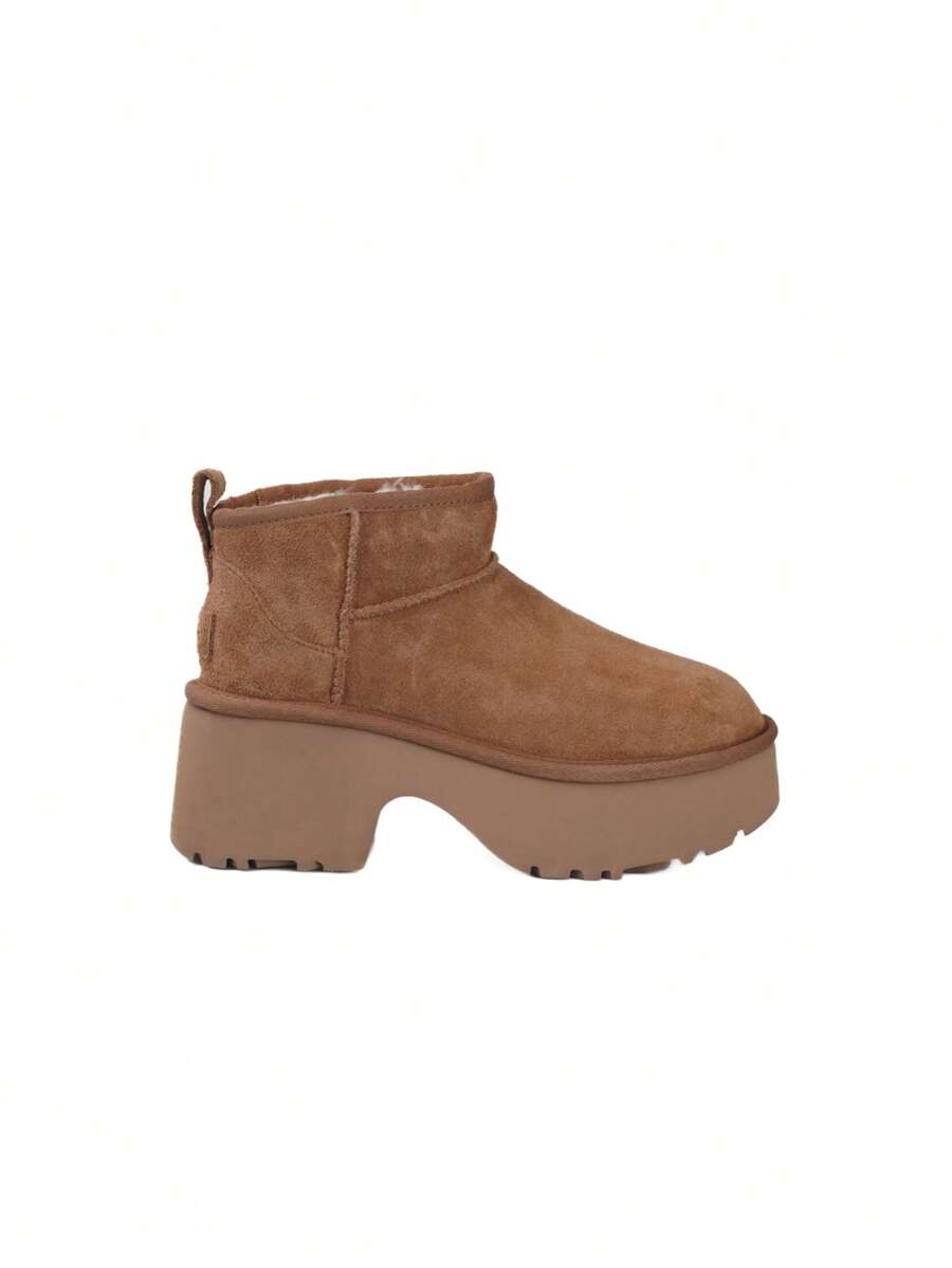 UGG CLASSIC ULTRA MINI NEHEIGHTS - Chestnut - View 1