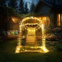 Sports Tent, Instant Pop-Up Tent Shelter Weatherproof Pod, Outdoor Bubble Clear View Tent, Climate Canopy Shelter For Soccer, Football, Softball & Other Sporting Events And Parades - For 1 Person - 查看 9