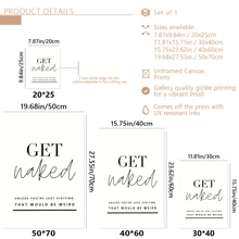 1pc Modern Wall Art Canvas Print - Funny Motivational Quote, Frameless, High Quality Glossy Poster - Available With Or Without Frame, Room Decor, Home Decor, College Dorm, Apartment, Hotel, Home, Living Room, Bedroom, Bathroom, Office Wall Decor Gift - Multicolor - View 8