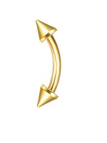 DOLOTTA 1 pièce Bijoux de piercing de cartilage en acier inoxydable 16G 18G, anneaux pour sourcil, anneau de nombril, lèvre, helix, rook, daith, boucles d'oreilles tragus avec cristal CZ. Barre incurvée pour piercing corporel.