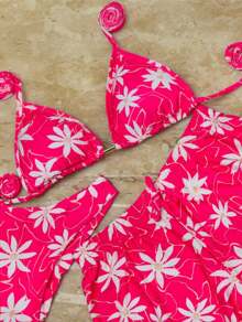 Women Bikini Sets - Purple - View 2