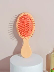 Brosse de massage portative mini à coussin d'air avec logo texte personnalisé pour enfants