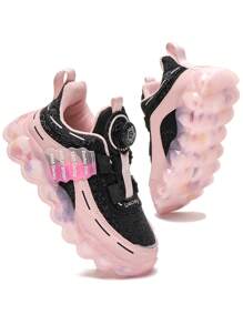 Kids Running Shoes, Sports Shoes For Boys And Girls, Casual Sneakers - Pink - View 2