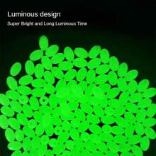 Glow-In-The-Dark Fishing Beads, Luminous Soft Bait, Sea Fishing Lure Accessories - Multicolor - View 4