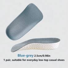 1 paire d'inserts de talon pour chaussures plus hautes pour hommes et femmes - Multicolore - Voir 12