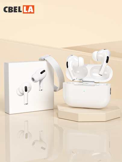 CasaBella audifonosinalambricos Auriculares inalámbricos bluetooth con micrófono serie OEM R 30 para  Android color blanco
