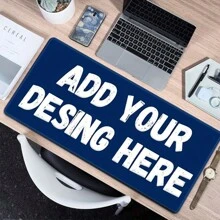 1pc Customized Large Rectangular Mouse Pad - Non-Slip, Durable Stitched Edges, Natural Rubber - Perfect For Office, Gaming And Study - Customized Design Available - Multicolor - View 16