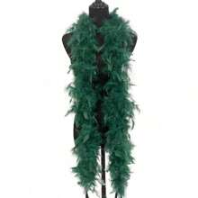 1/2PCS Kunstmatige kleurrijke veren boa's 6.6ft veren boa voor vrouwen voor dansen bruiloft feest Halloween, podium decoratie vakantie feest hoofddeksels accessoires kleding accessoires, , sjaal decoratie, geschikt voor verjaardagsfeestje, Halloween, Kerstmis, paardenraces, theekransje, oudejaarsavond, concert en woondecoratie, dans bruiloft, podium optreden, carnaval kostuum en accessoires, feest benodigdheden, ideale keuze voor geschenken