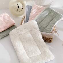 Warm Autumn Winter Solid Fleece Bed Soft Lint Sleep Mat Nest  Plush Mat Bed For Small Animal Hedgehog Hamster Rabbit Bird Mats