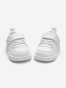 Balabala Baby wandelschoenen, witte sneakers voor jongens en meisjes, lente- / herfstschoenen