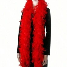 1/2PCS Kunstmatige kleurrijke veren boa's 6.6ft veren boa voor vrouwen voor dansen bruiloft feest Halloween, podium decoratie vakantie feest hoofddeksels accessoires kleding accessoires, , sjaal decoratie, geschikt voor verjaardagsfeestje, Halloween, Kerstmis, paardenraces, theekransje, oudejaarsavond, concert en woondecoratie, dans bruiloft, podium optreden, carnaval kostuum en accessoires, feest benodigdheden, ideale keuze voor geschenken