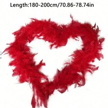 1/2PCS Kunstmatige kleurrijke veren boa's 6.6ft veren boa voor vrouwen voor dansen bruiloft feest Halloween, podium decoratie vakantie feest hoofddeksels accessoires kleding accessoires, , sjaal decoratie, geschikt voor verjaardagsfeestje, Halloween, Kerstmis, paardenraces, theekransje, oudejaarsavond, concert en woondecoratie, dans bruiloft, podium optreden, carnaval kostuum en accessoires, feest benodigdheden, ideale keuze voor geschenken