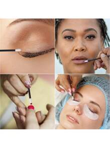 500pcs/Pack, 300pcs/Pack, 100pcs/Pack, 50pcs/Pack Disposable Lipstick, Lipstick Applicator, Lip Gloss Wand, Lint-Free Makeup Brushes, Beauty Tools