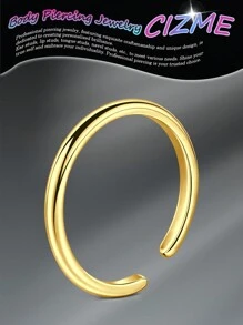 CIZME 1PC Gold Adjustable Toe Rings For Women Gold Toe Ring Gold Toe Rings For Women Silver Toe Ring Silver Toe Rings For Women Stainless Steel Open Tail Ring Women Beach Foot Jewelry Set