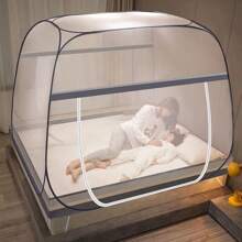 Mosquito Net Protective Screen Mosquito Mosquito And Insects Net Tent For Bed 1.5Mx2M - Blue - View 9