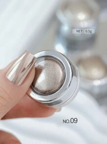 13 Jars Perfect Color Powder Pearl Makeup Set, Mirror Effect Silver Metallic Holographic Dip Powder, Suitable For Resin Crafts And Nail Art, Decorative Iridescent Mermaid Pigment - Multicolor - View 11