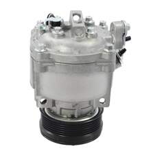 ZhdnBhnos Air Conditioning Unit Compressor  Auto Air Conditioning Compressor  AC Compressor Pump A/C Compressor - Silver - View 7