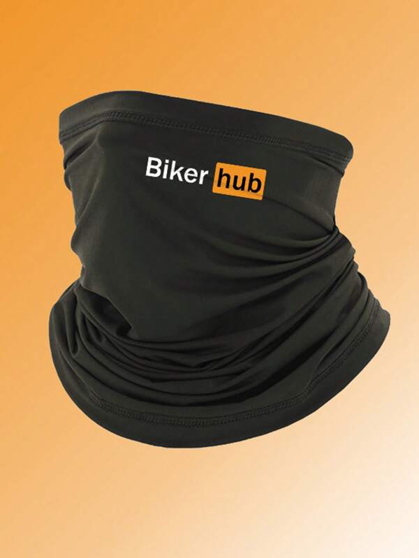 Originale Maschera bandana traspirante per moto da esterno per sport all'aperto e guida, design di Musion
