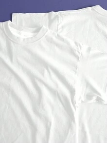 Daycare Teacher Women's Single Side Printed Short Sleeve T-Shirt Round Neck Summer Fashion Solid Basic T-Shirt Tops Casual Summer Shirts - White - View 6