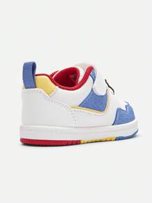 Balabala 婴幼儿鞋，男女童白色运动鞋，春秋季 - 白藍色調 - 查看 5