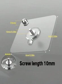 1-30 dụng cụ treo tranh tường không cần đinh, móc dán chắc chắn, vít vô hình, móc treo khung ảnh cưới, móc treo khăn phòng tắm không để lại dấu vết - Nhiều màu - Xem 18