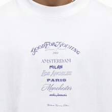 Good for Nothing Överdimensionerad District White T-shirt - Vitt - Visa 2