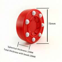 1 件专业冰球轮滑曲棍球装备，经典冬季运动用品，曲棍球训练装备，颜色随机