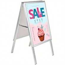 A2 Board Sign Display Pavement Board Double Aluminum With Waterproof Covering Display Stands - Variant1 - View 8