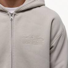Visionary Washed Stone Zip Hoodie - Stone - View 3