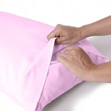 100% Combed Cotton 200 Thread Count Bedding Set Fitted Sheet + Comfortable Pillowcase Hotel Sheet - Rose - View 4