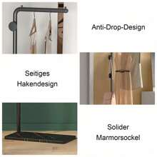 Coat Rack - Black - View 8