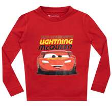 Disney Cars Pyjamas | Lightning Mcqueen Pyjamas For Kids | Snug Fitting Boys Pjs - Red - View 2