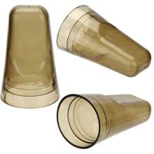 4 件套通用酒瓶倒酒器盖，透明酒瓶倒酒器防尘盖，家用厨房配件塑料倒酒嘴盖 - 彩色 - 查看 3