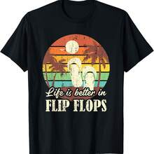 Life Is Better In Flip Flops Summer T-Shirt