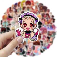 1 confezione di adesivi di Toilet-Bound Hanako-kun, adesivi estetici in vinile per scrapbooking, diario, laptop, paraurti, skateboard, borraccia, computer, telefono, cartone animato, elmetto, adesivi e decalcomanie per auto - Multicolore - Visualizzare 2