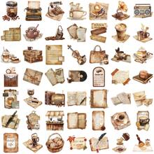 50 Adesivos Retrô de Vinil para Scrapbooking, Diário, Laptop, Para-choque, Skate, Garrafa de Água, Computador, Celular, Desenhos Animados, Capacete, Adesivos e Decalques para Carro, Materiais para Scrapbooking, Adesivos Divertidos, Adesivos para Laptop, Kindle e Celular - Multicolorido - Ver 3