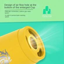 Yongjun Sport Stacking Cups 12 sztuk/zestaw YJ Sport Flying Racing Cup Speed Cups