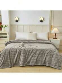 1/2 Chăn lông cừu sữa hai mặt màu xám nhạt một lớp màu vàng trơn - Chăn ngủ trưa văn phòng dày cho mùa thu đông - Chăn quà tặng cho nam và nữ - Chăn thú cưng cỡ nhỏ - Chăn mọi mùa - Chăn sofa, chăn thú cưng - Đồ trang trí Giáng sinh, đồ trang trí - Chăn thích hợp cho giường, ghế sofa, cắm trại và du lịch - Ấm áp và nhẹ - Chăn lông mềm mại và mịn màng 80 * 100cm, 100 * 140cm, 150 * 200cm - màu xám nhạt - Xem 6