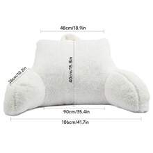 Backrest Support Pillow Lumbar Cushion Sofa Back Support Chair Bed Car Office