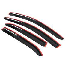 4PCS Window Visors For Compatible With Toyota Corolla Sedan 2014-2019 Dark Smoke Car Rain Sun Window Shade Guard Visor Car Exterior Accessories 4PCS, 2015 2016, Perfect As A Valentine Gift - Smoke/Tinted - View 5